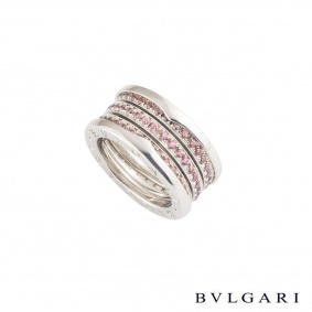 Bvlgari B.zero1 Pink Sapphire Ring